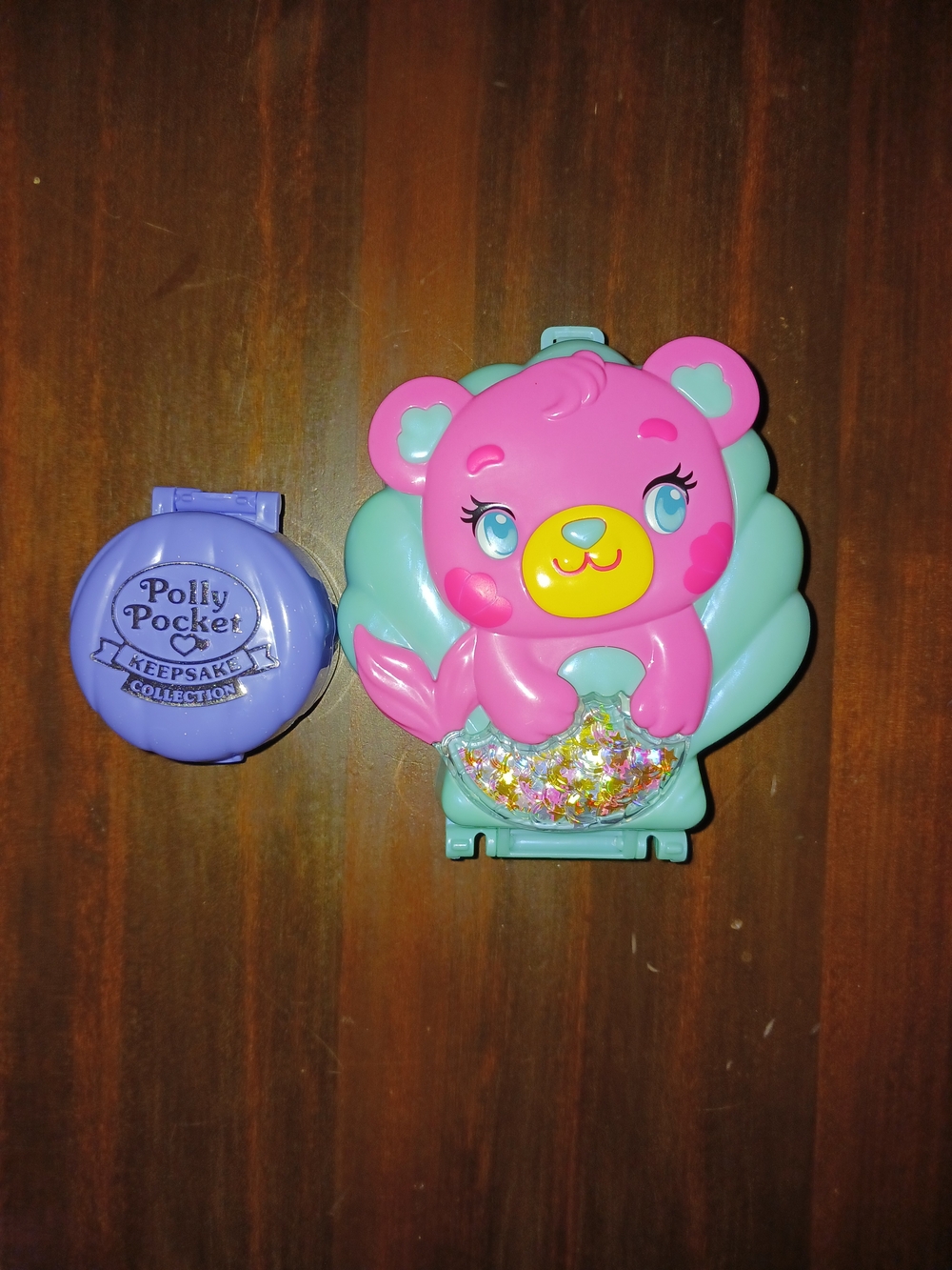 Lot of 2 Mermaid Polly Pocket Playset Including Keepsake Collection Compact 2025 - Picture 2 of 4